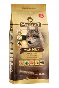 Levně Wolfsblut Dog Large Breed Wild Duck 12,5kg