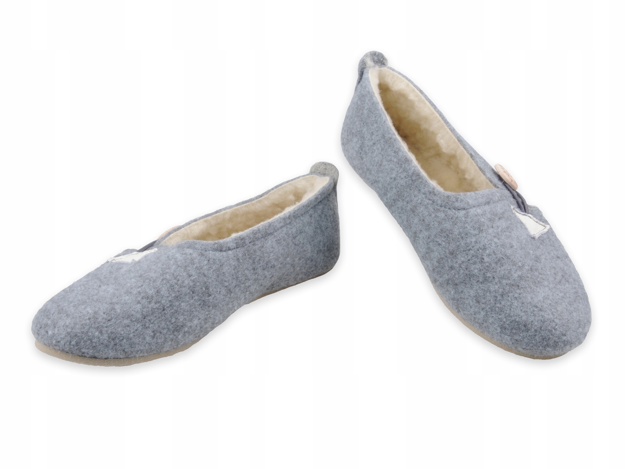 Filcowe pantofle laczki domowe MFG Marka inna