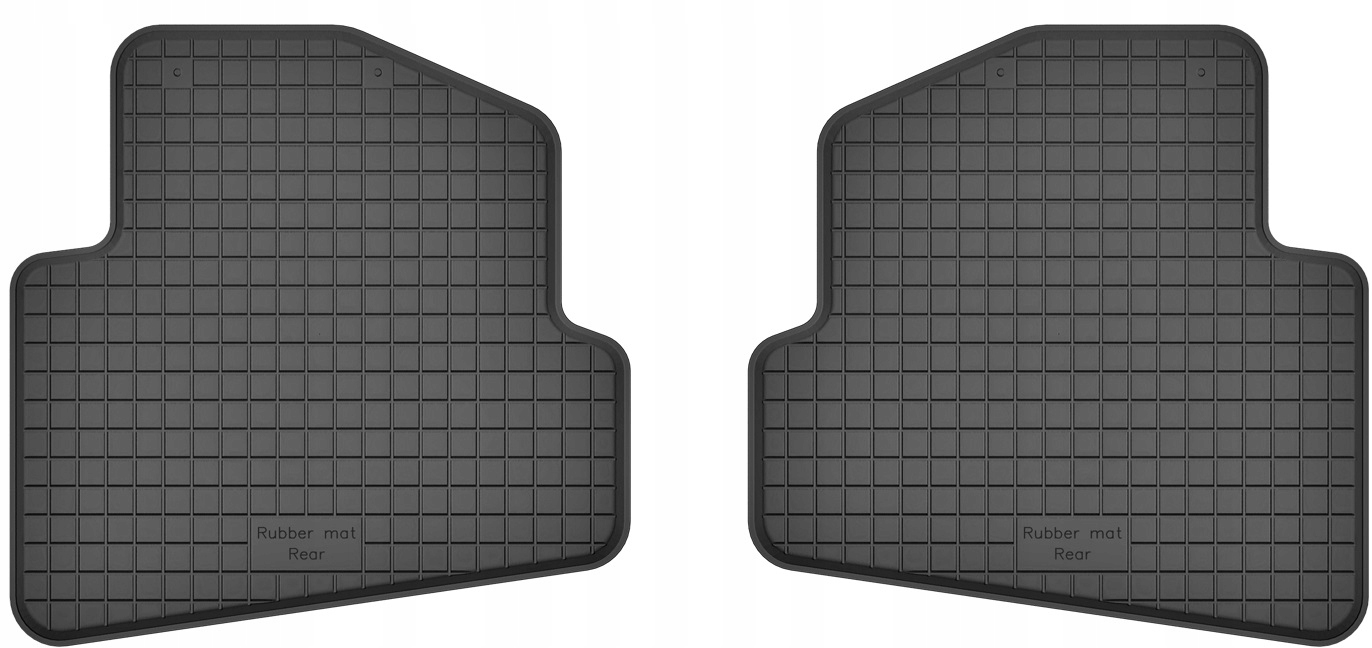 

Dywaniki gumowe na tył tylne do Audi A1 I 8X 10-18