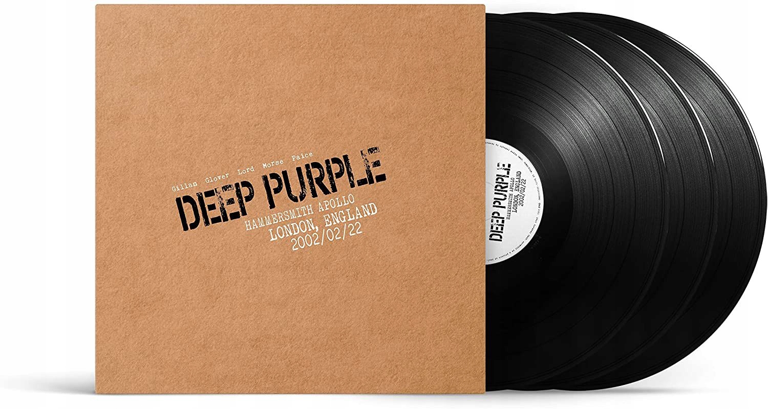 Deep Purple Live In London 2002 (Limited Edition) 3LP 3xWINYL
