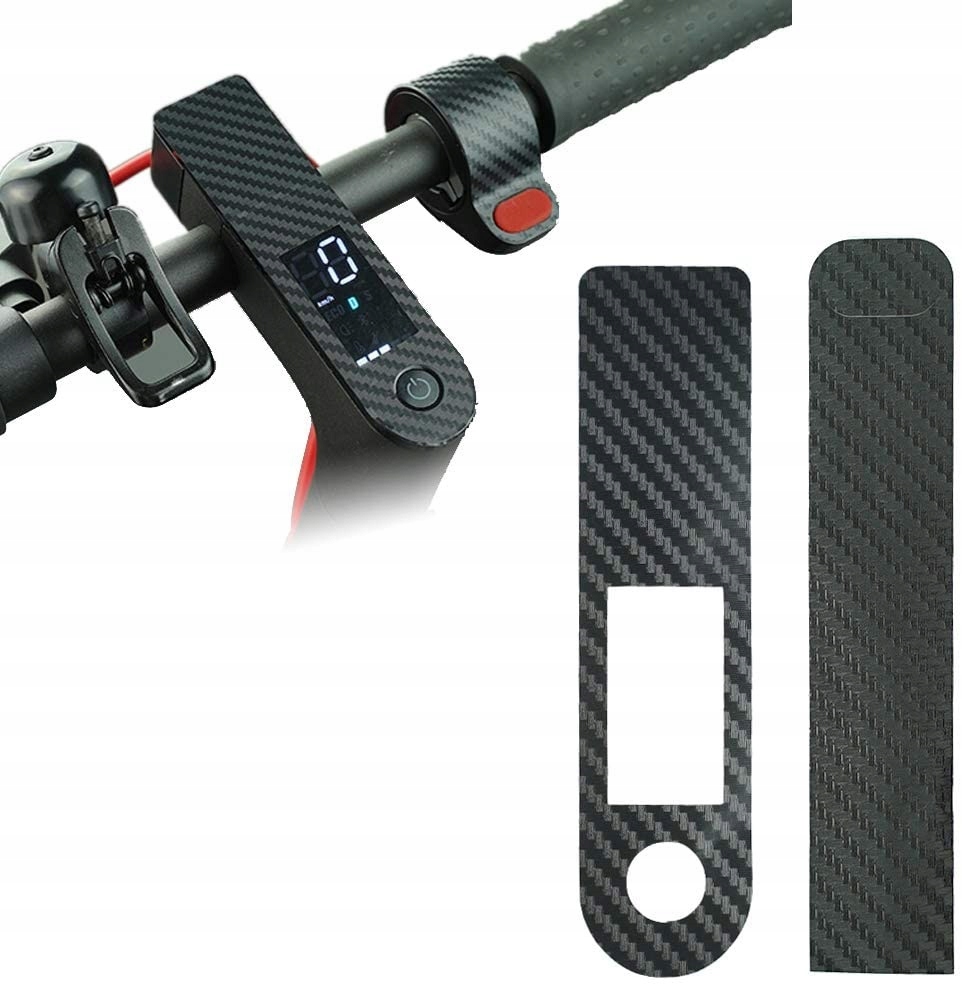 

Naklejki Carbon na wyświetlacz i manetkę do Xiaomi