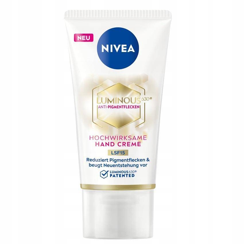 Nivea Luminous630 krem do rąk - przebarwienia 50ml Stan opakowania oryginalne
