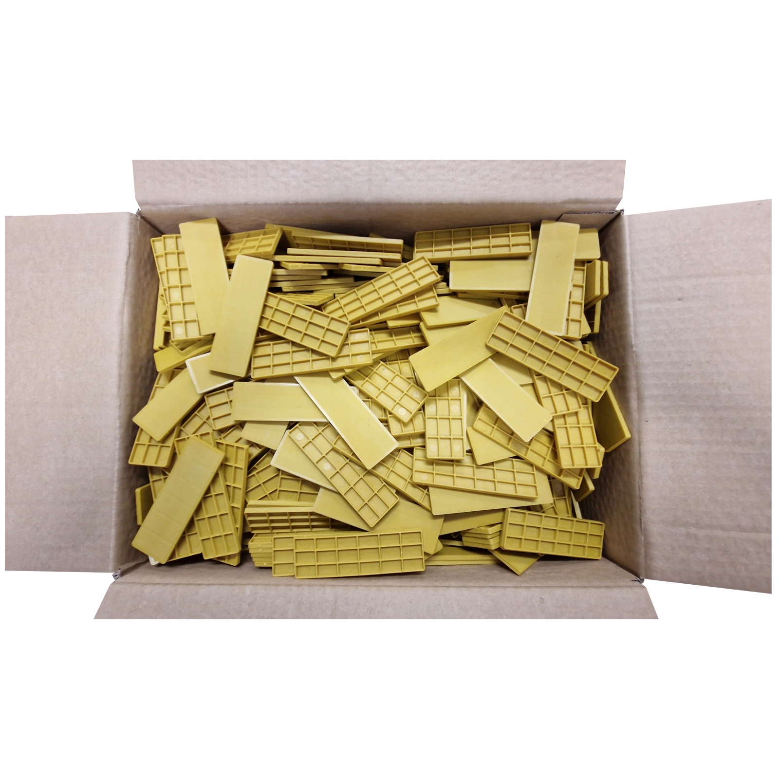 1000 x Distanční montážní podložky Podložka tloušťka 4mm x30mm Klín