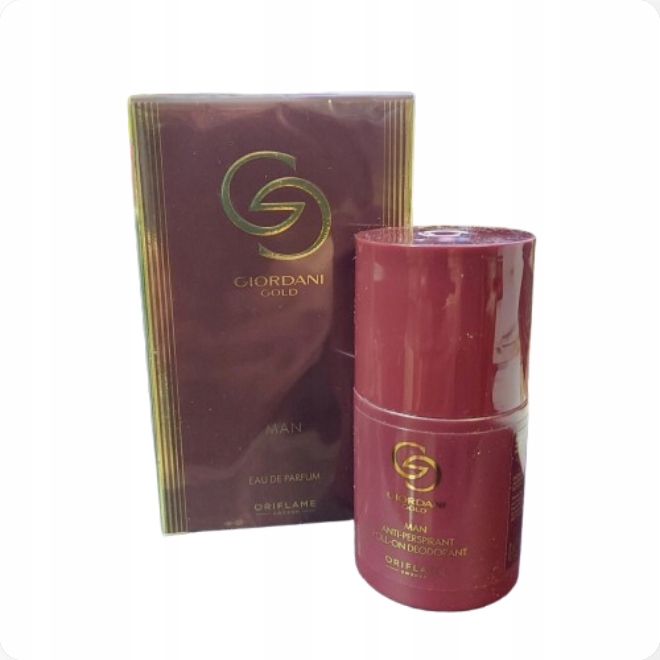 Oriflame Zestaw Giordani Gold Man woda perfumowana i dezodorant w kulce