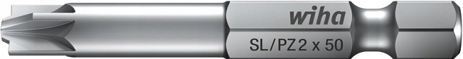 BIT PROFESSIONAL POZIDRIV 1/4 Sl/PZ2 x 50mm 32496 WIHA EAN (GTIN) 4010995324964