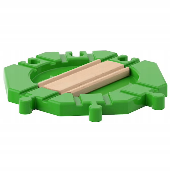 

Ikea Lillabo tor kolejka drewniana Obrotnica