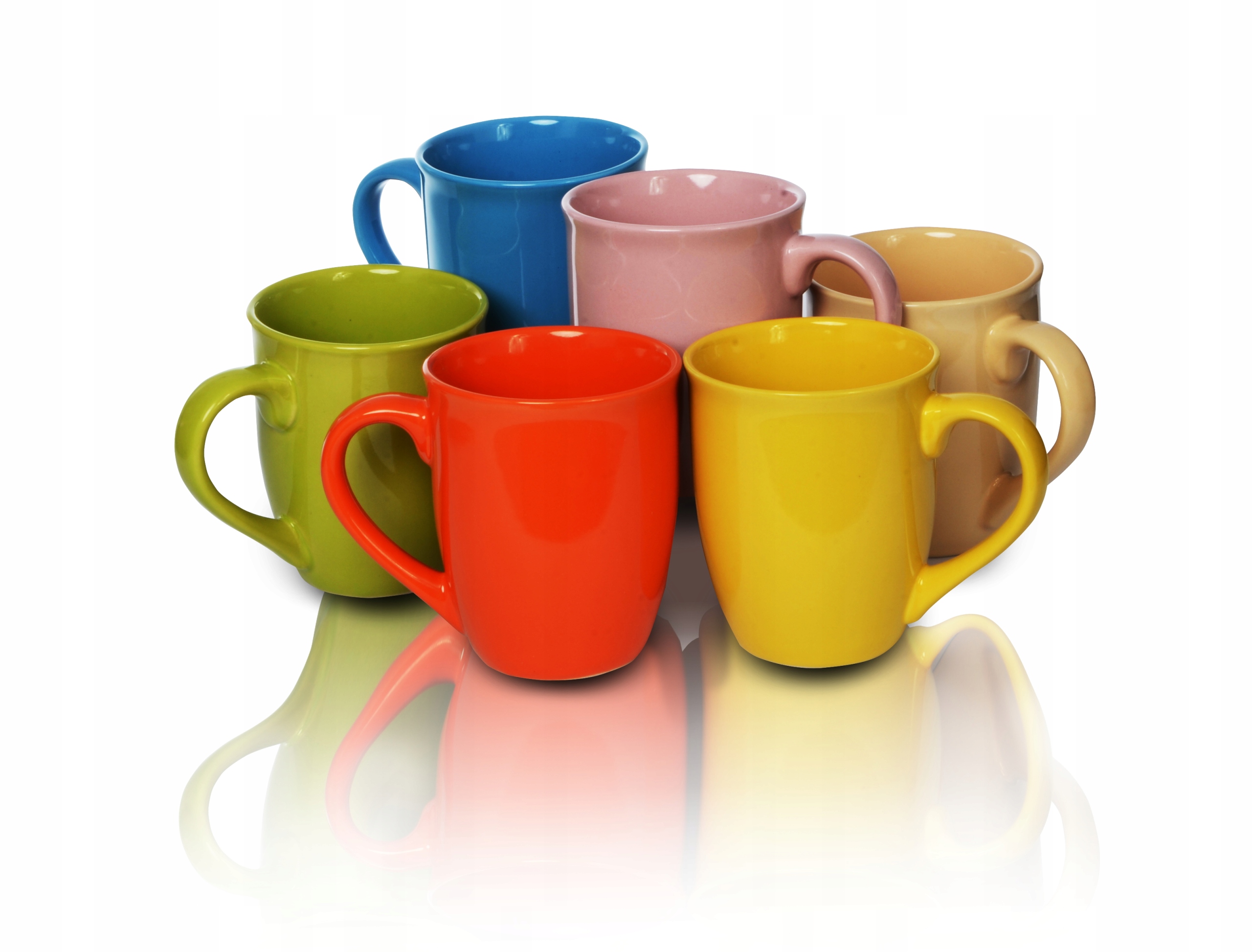 

Kubek Ceramiczny Do Kawy Herbaty 300ML MIX Kolorów