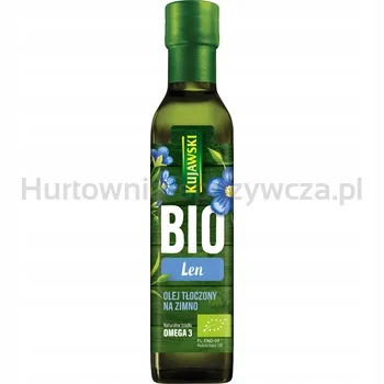 Kujawski bio lněný olej Lisovaný Za Studena 250 ml