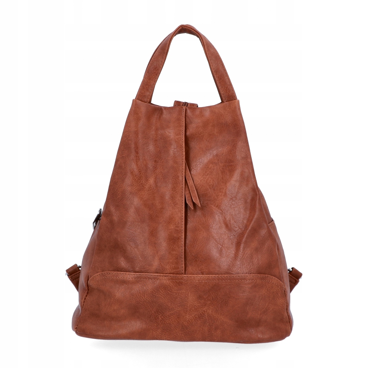 Plecak Damski Plecaczek Skórzany Miejski Modny Rudy Herisson HR1452B586