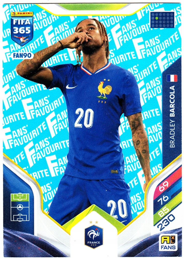Fifa 365 2026 Fans' Favourite Bradley Barcola FAN90