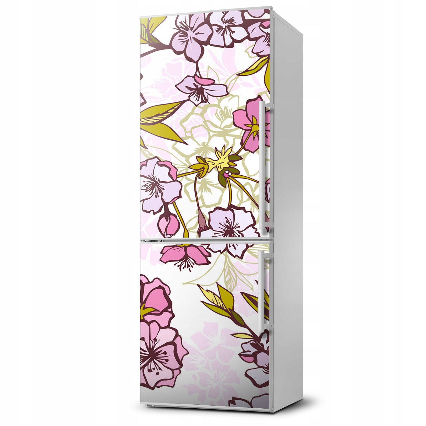 

Magnes magnetyczna lodówkę Kwiaty wiśni 60x180