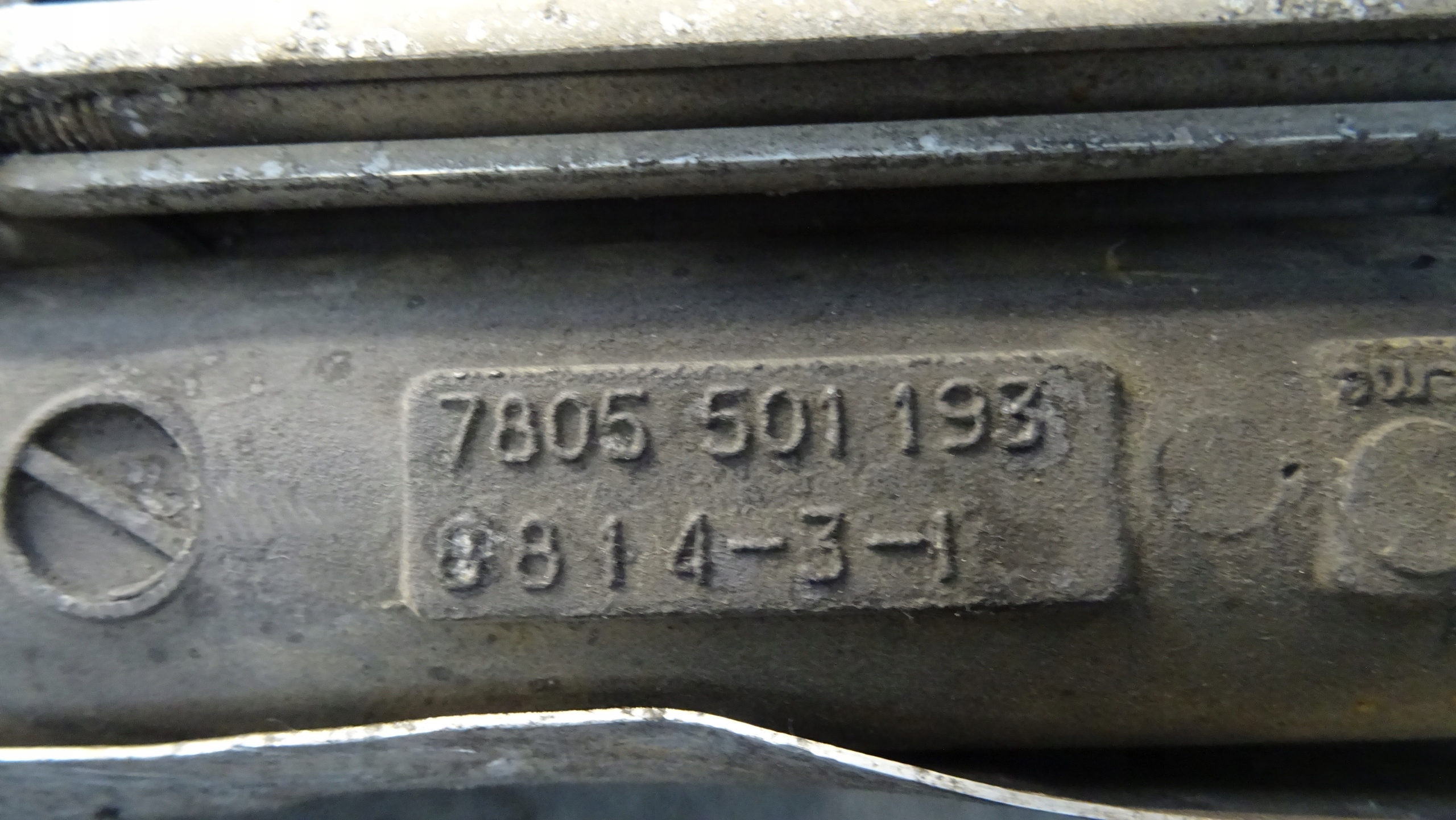 Volkswagen OE 7805501193 Lenkgetriebe NR M1043