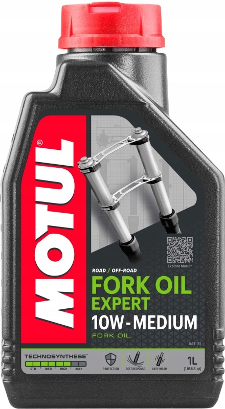 MOTUL OLEJ MOTUL FORK OIL EXPERT MEDIUM 10W 1L / AMORTYZATORY TELESKOPOWE /