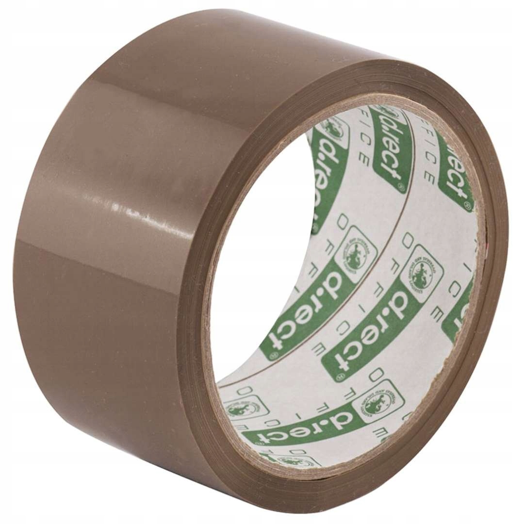 

Taśma Pakowa brązowa Mocny Klej akryl 48mm 50m