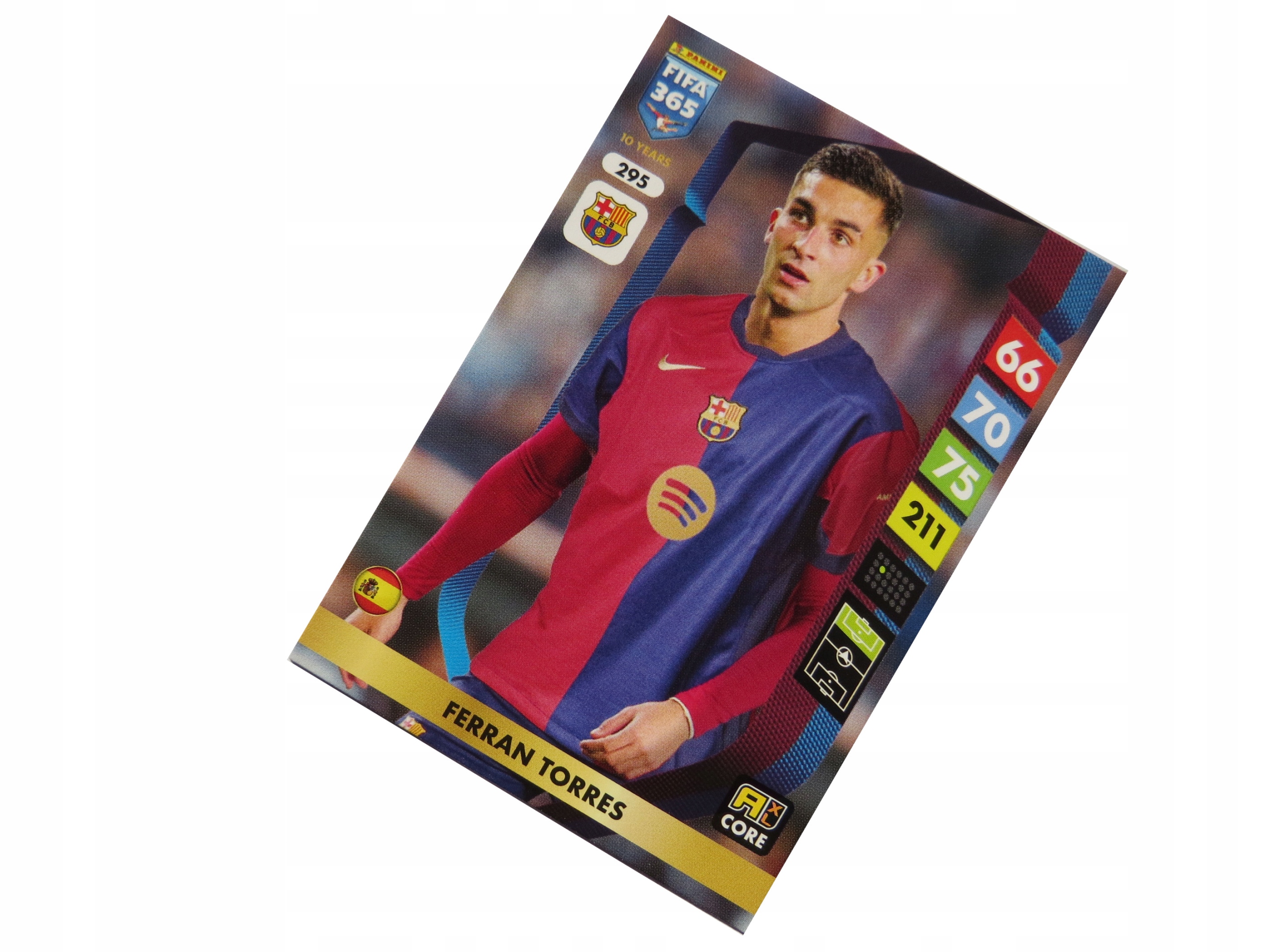 Panini Fifa 365 2025 Karty Piłkarskie Core 295 Ferran Torres Fc Barcelona
