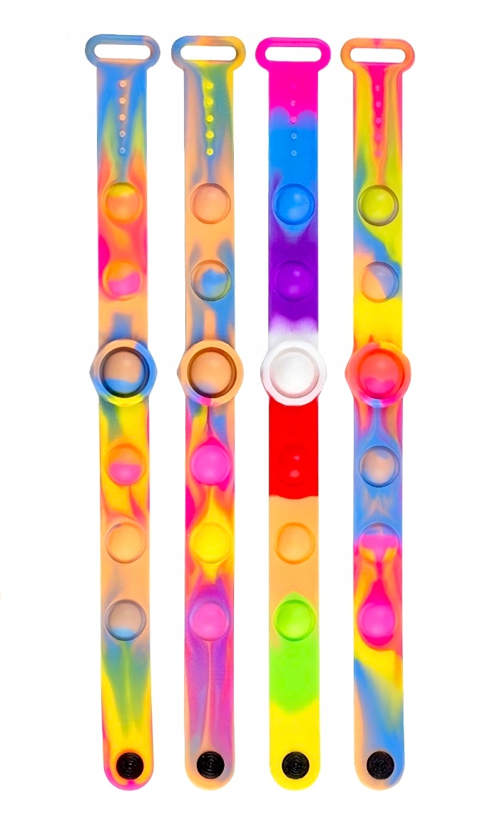 BRANSOLETKA FIDGET TOYS opaska pop it Popit gra ZABAWKA ANTYSTRESOWA STRES Rodzaj gniotki