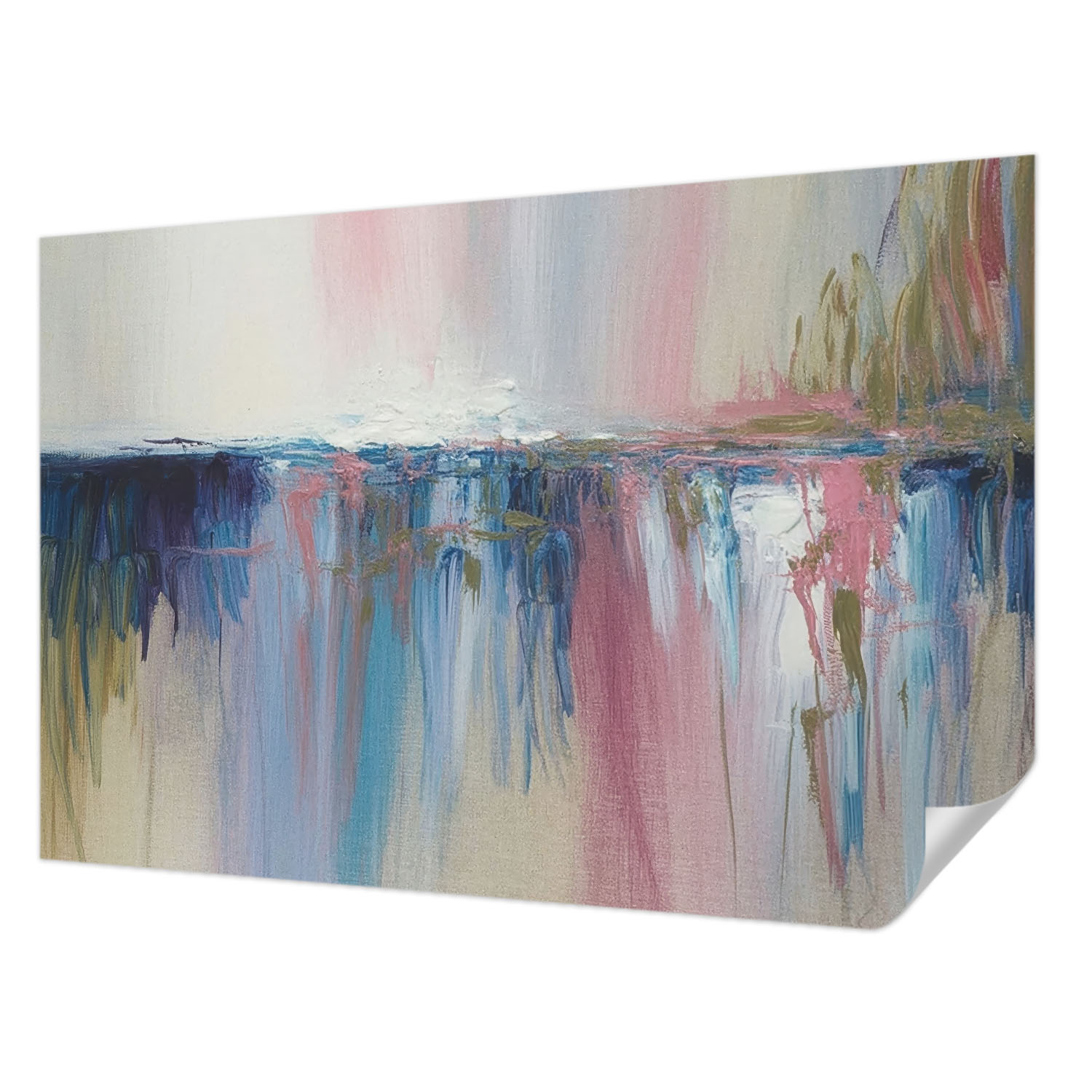 Fototapeta Samolepicí Premium Snadná montáž Barevná abstrakce 104x70 cm