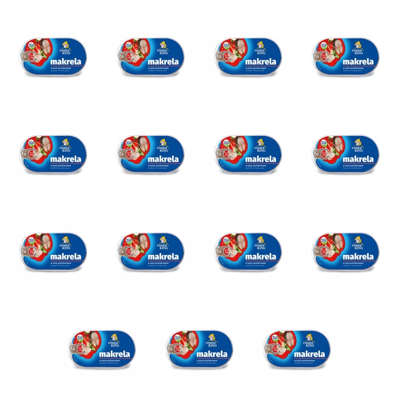 Makrela v rajčatové omáčce 170 g Fisherking X15