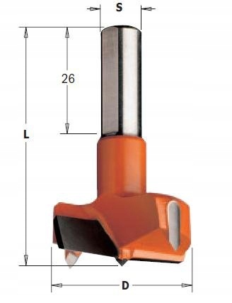 

Frez Wiertło Puszkowe 15mm Cmt 317.150.11