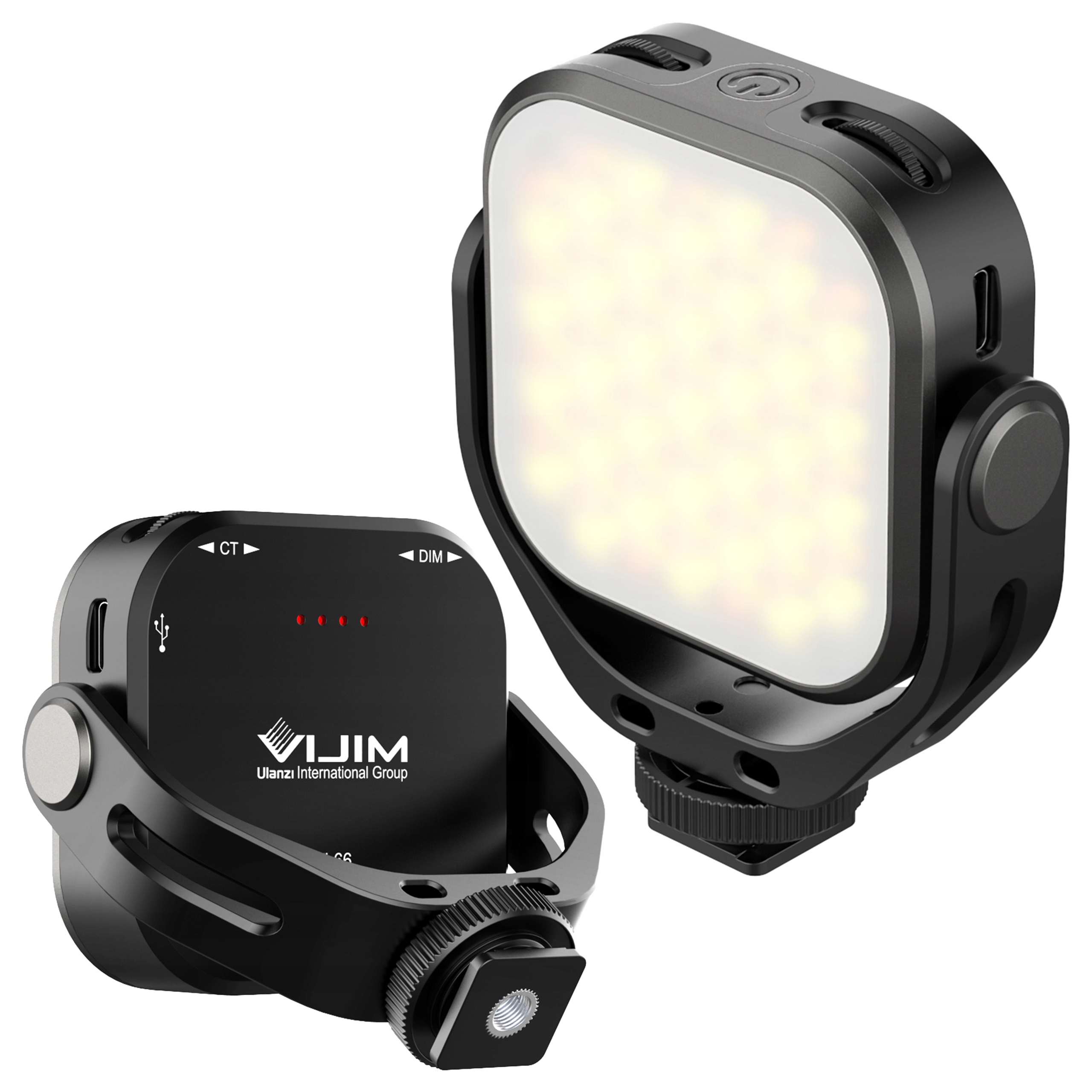 360stupňová Led otočná lampa Ulanzi VL66