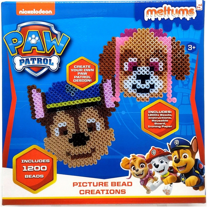 

Psi Patrol Zestaw Koralików Do Prasowania 1200 Szt