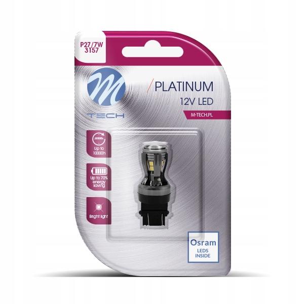 

Żarówka Led Osram M-tech 12V 24V P27/7W Canbus