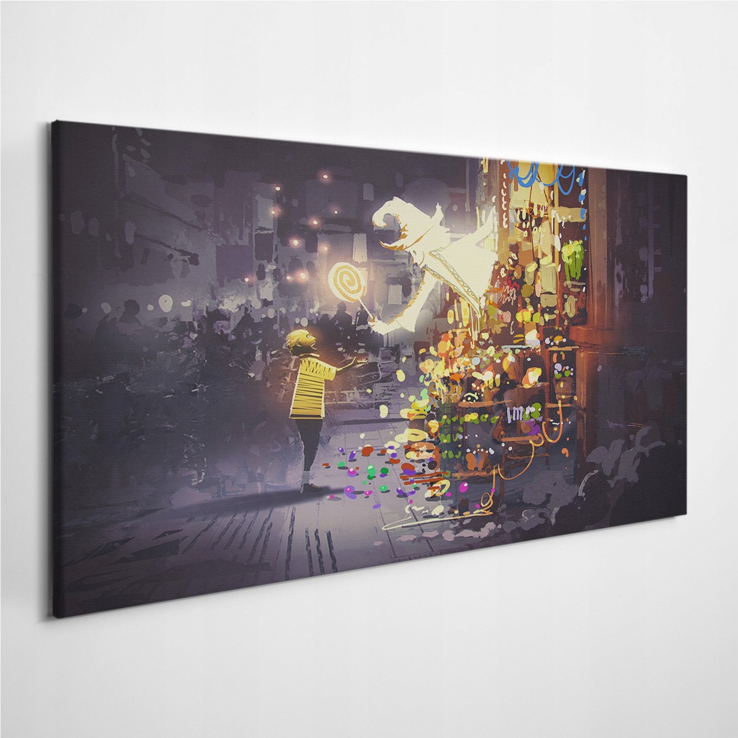 

Fotoobraz na ścianę Czarodziej Lizak Magia 120x60