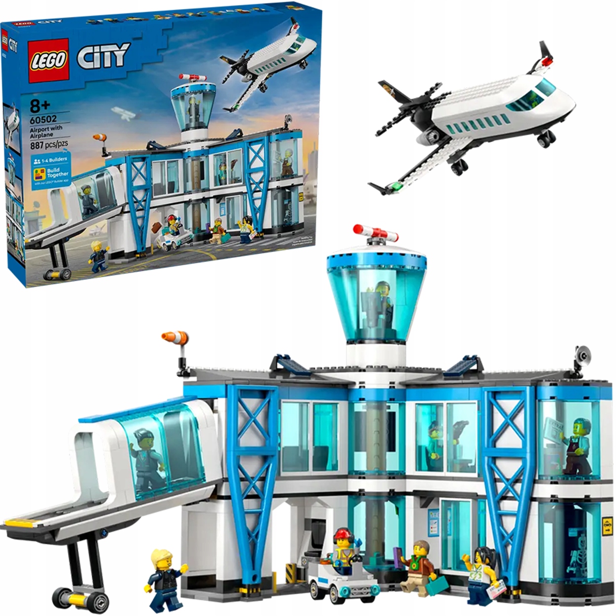 Lego City Letiště s letadlem – 60502