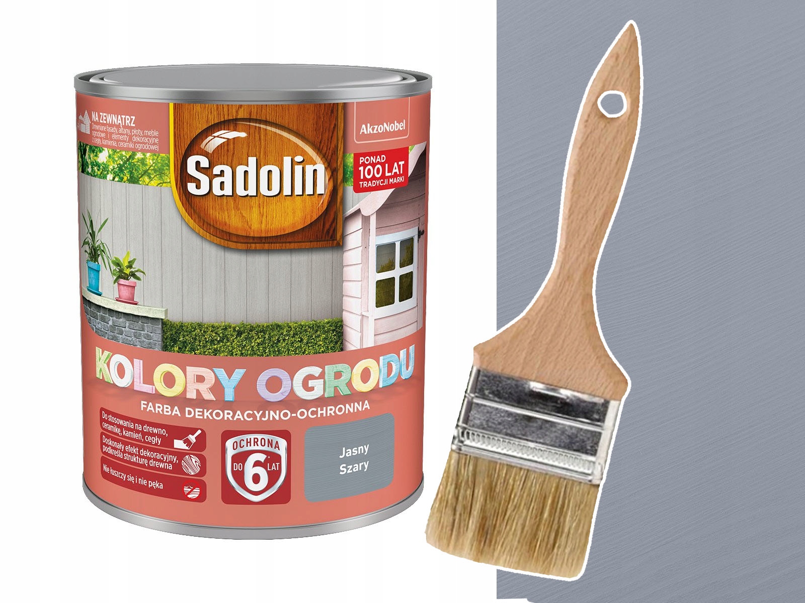 

Sadolin Ogrodu Jasny Szary 0,7L
