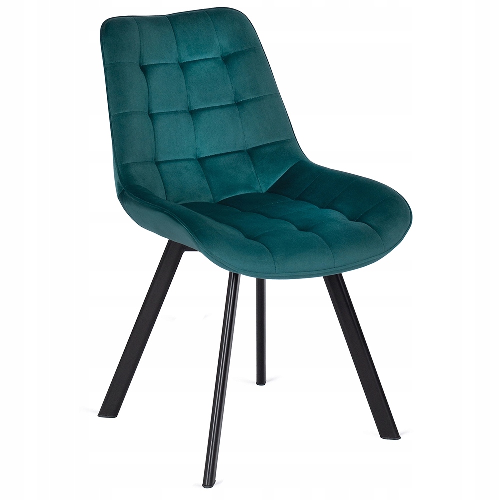 Čalouněná kuchyňská židle Velurová do obývacího pokoje Jídelna Rick Tyrkysová