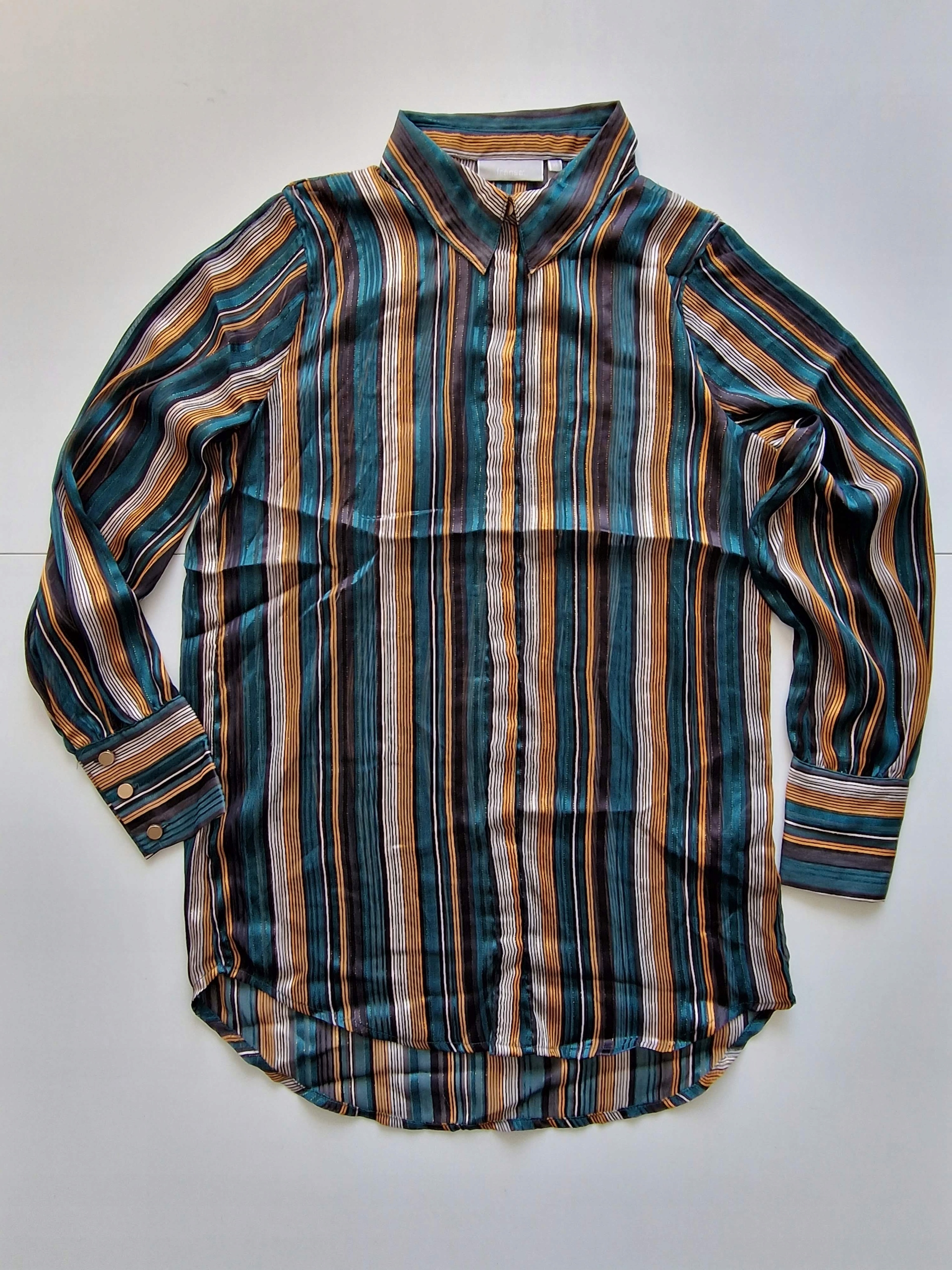 

Fransa Bluzka Koszula 36 S Paski