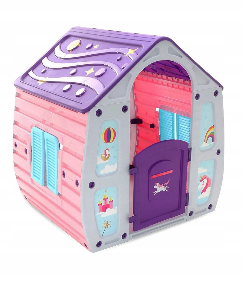Domek ogrodowy dla dzieci UNICORN JEDNOROŻEC 12m+ OUTLET Producent Starplast