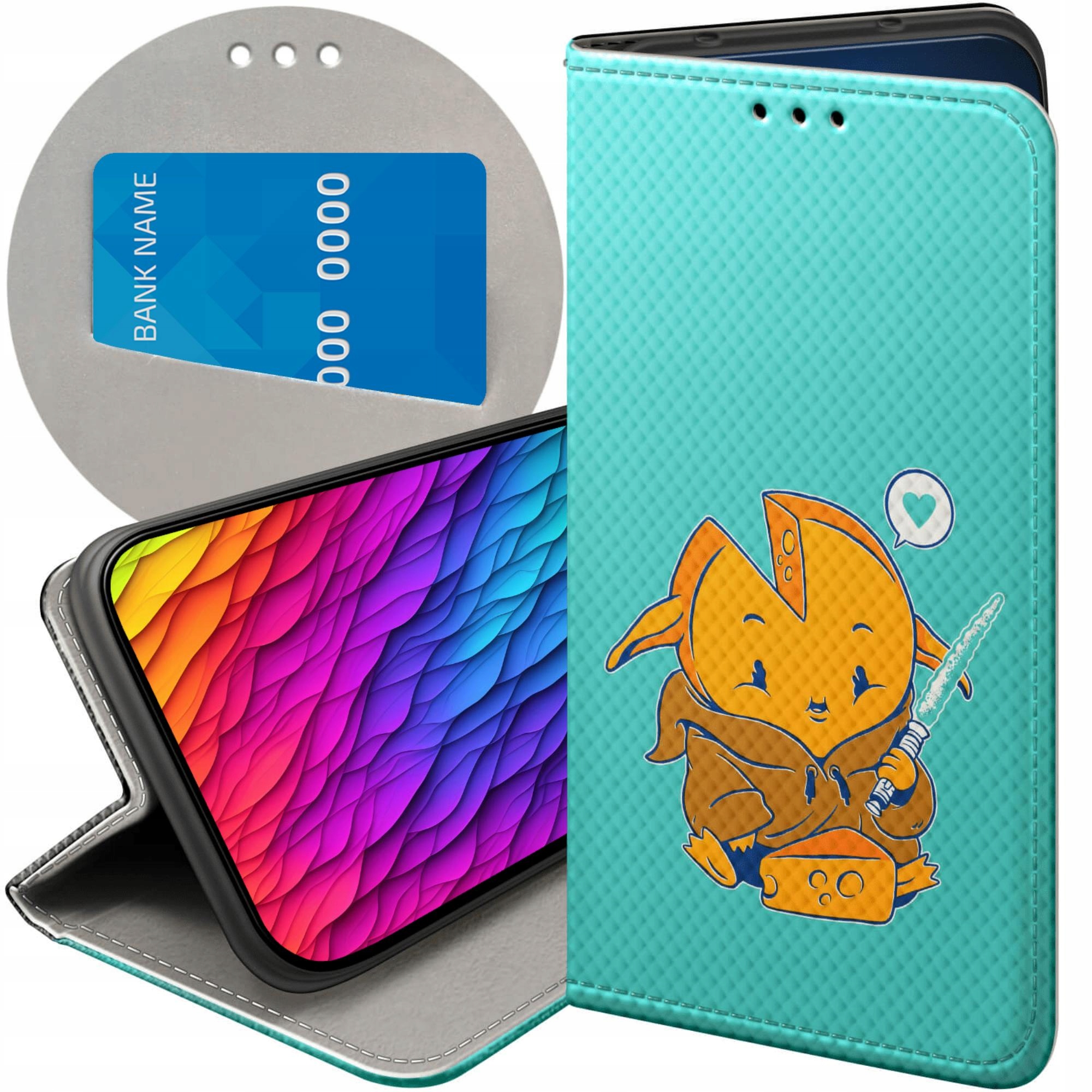 Etui Z Klapką Do Xiaomi Redmi Note 9T Baby Słodkie Cute Futerał Case