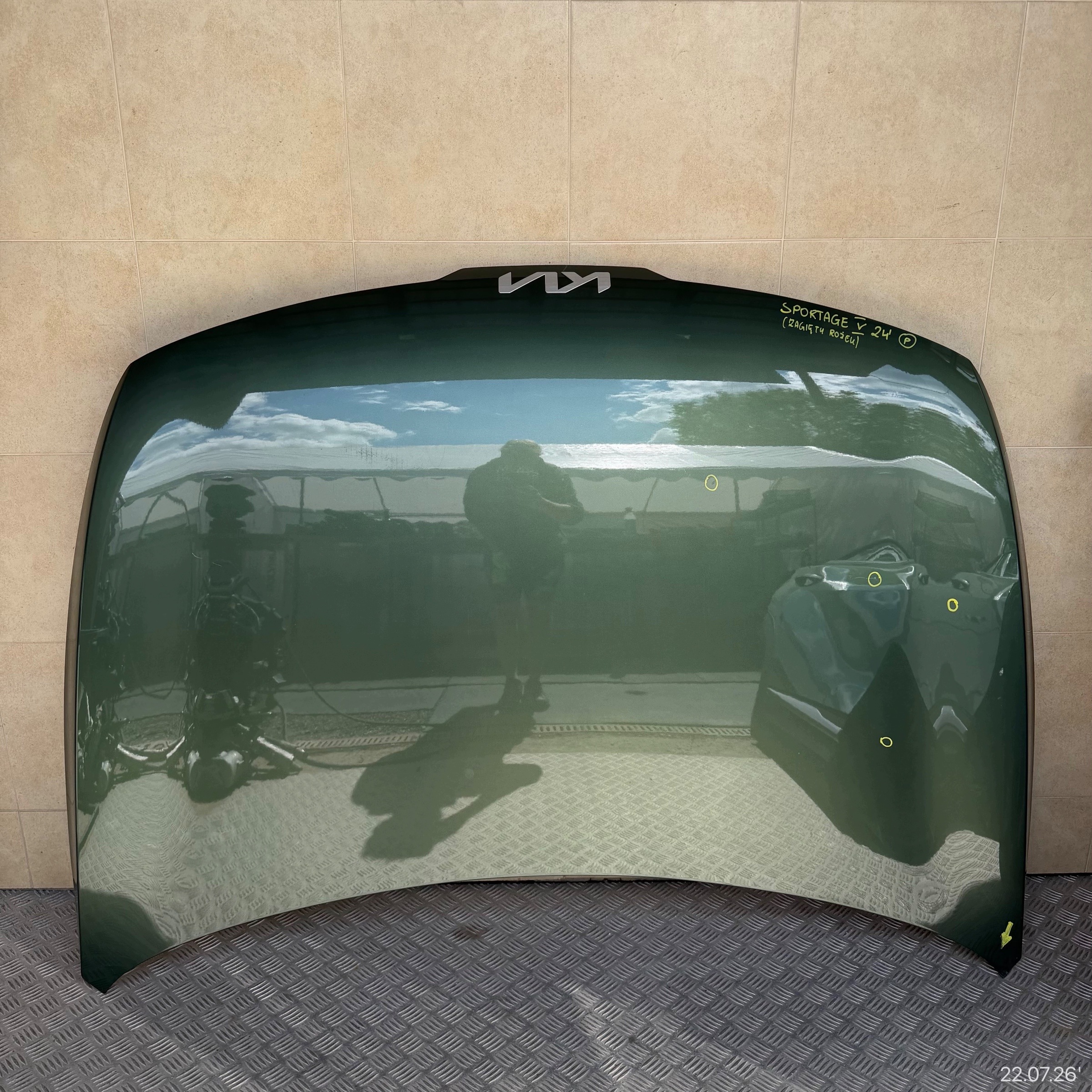 bonnet front complete KIA SPORTAGE V 2024 ROK