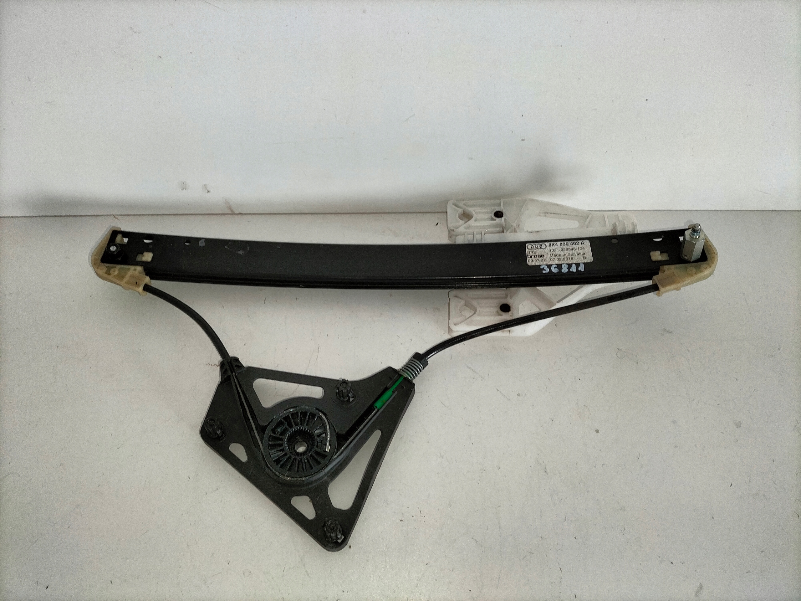 window regulator rear part right AUDI A1 8X 10