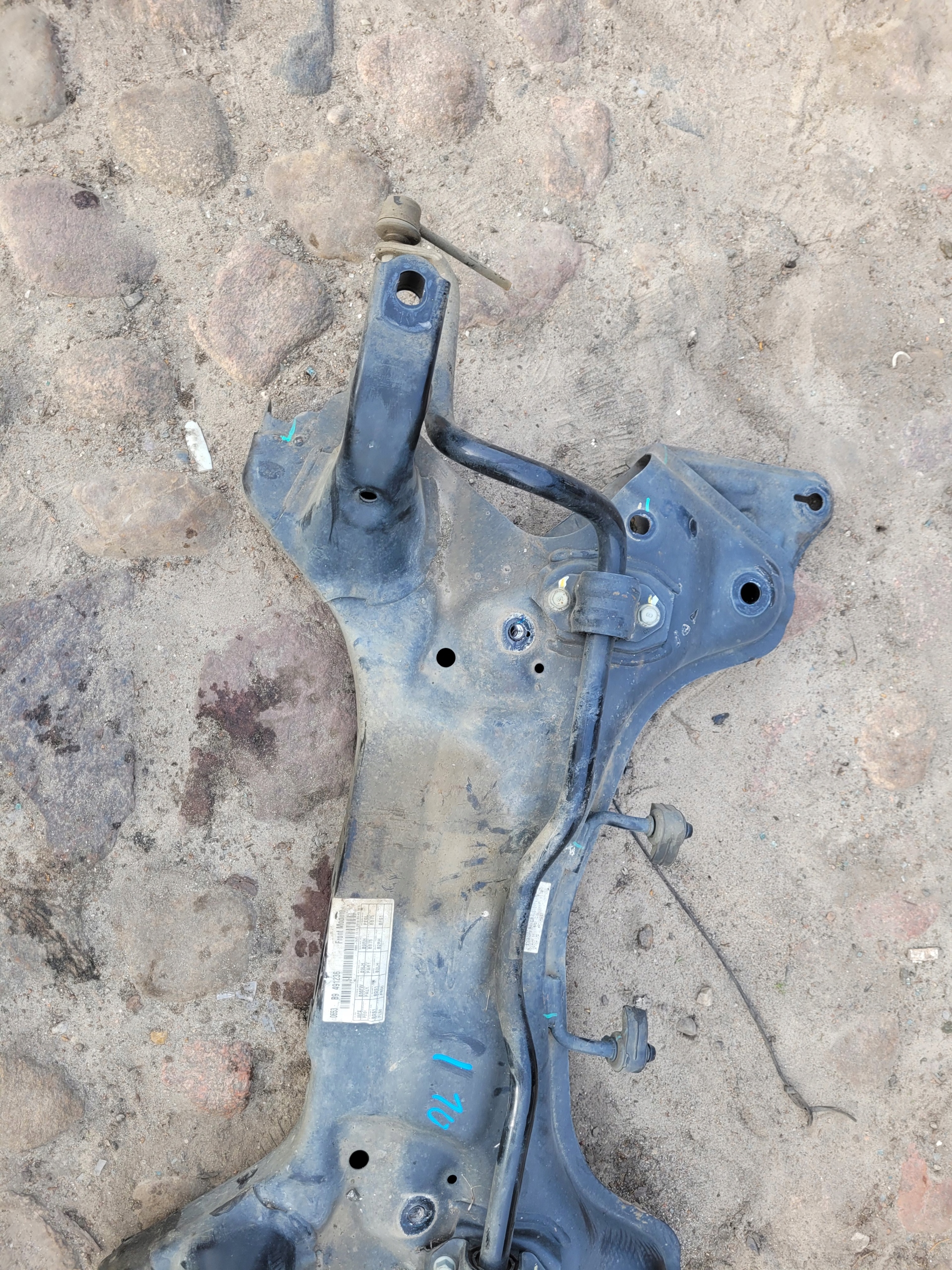 subframe axle beam TRAWERS HYUNDAI I10 II LIFT
