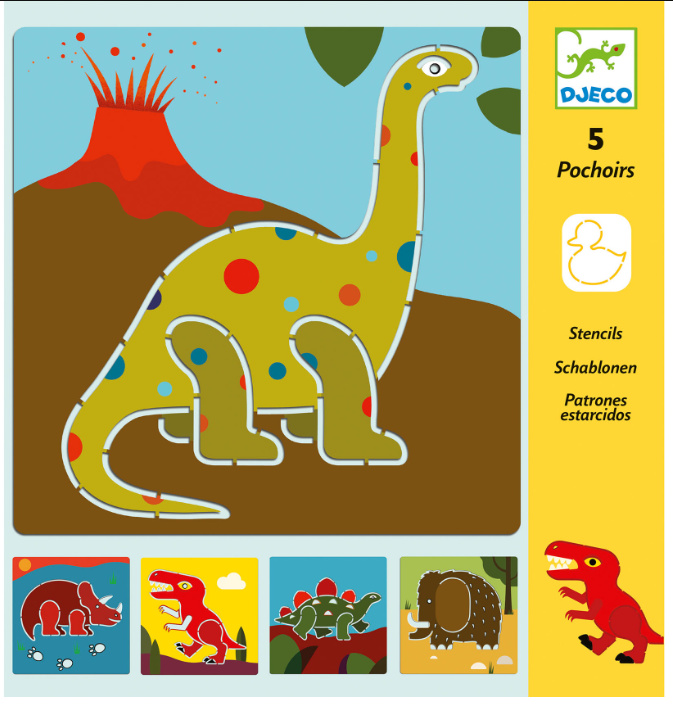 

Szablony Do Odrysowywania Dinozaury Djeco