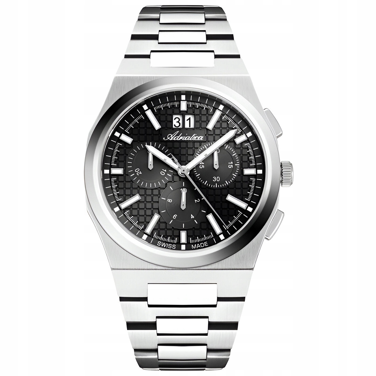 Pánské Hodinky Adriatica A8326.5114CH stříbrný náramek