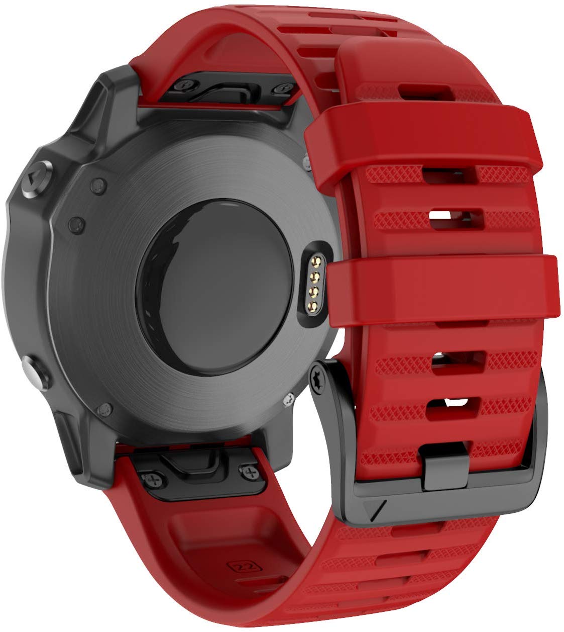 

Pasek Czerwony Silikonowy do Garmin Fenix 5/6/6/7