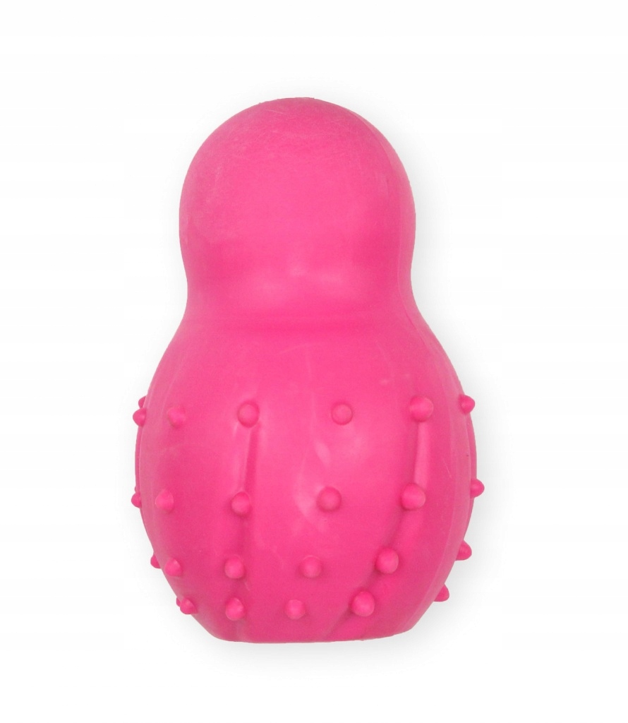 

Piłka bałwanek z Tpr Pet Nova różowa 9,5cm wołowin