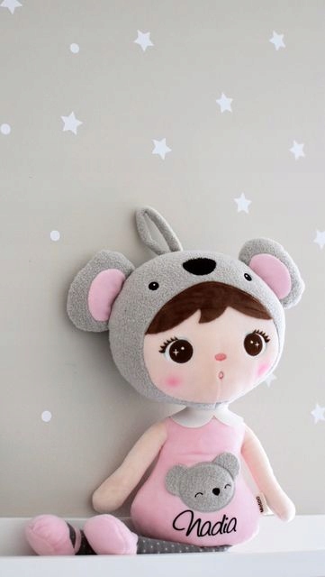 Lalka Metoo Koala z imieniem urodziny