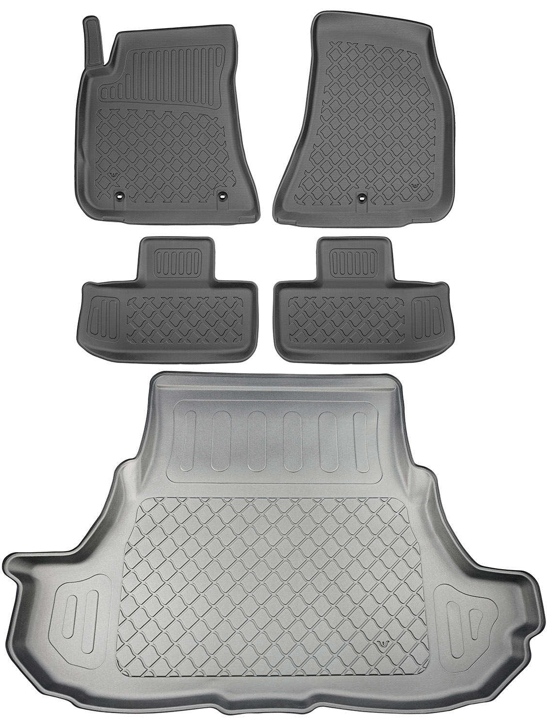 Dodge Challenger Coupe 2014-2023 Sada Koberce batožinový priestor