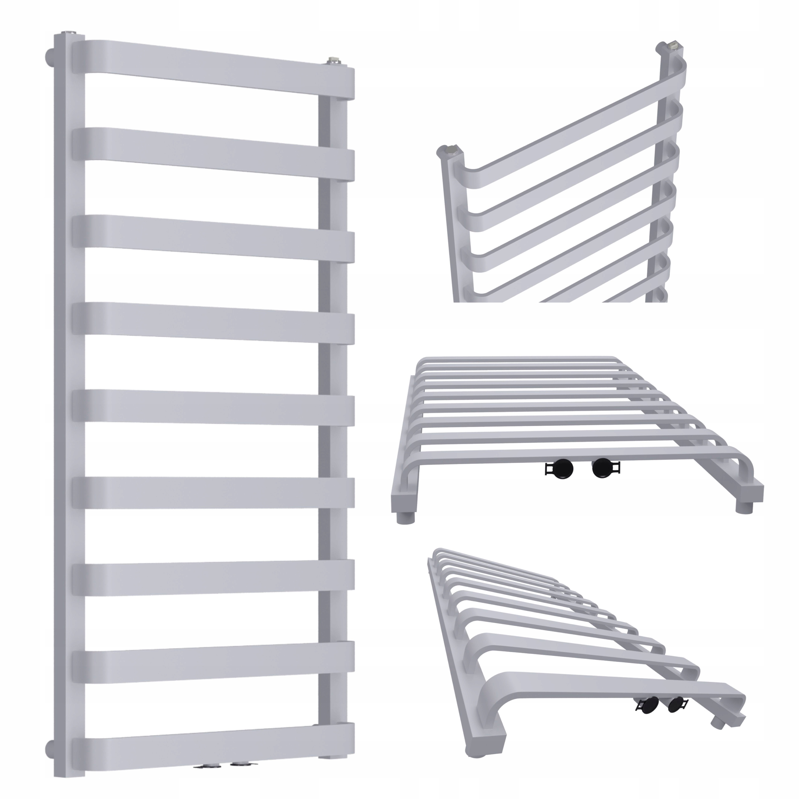 Koupelnový Radiátor Pandora-mid 100/50 Šedý