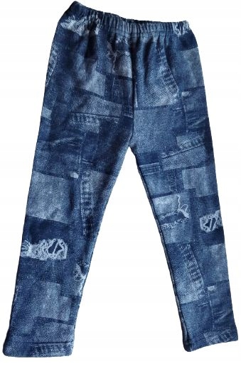 

Legginsy Getr z meszkiem imitacja jeans 104-110