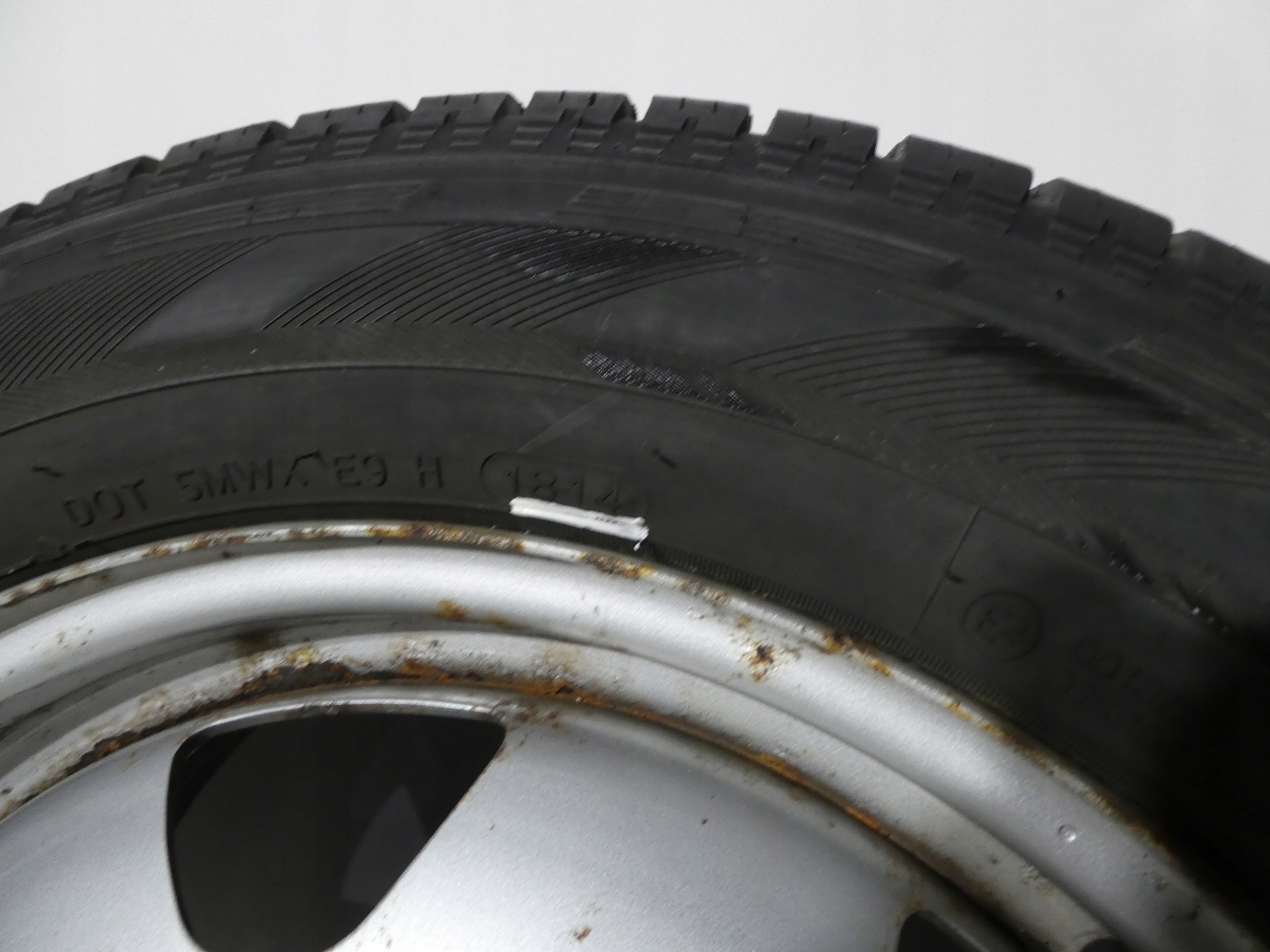 2X wheels discs tyres KBA 44960 VW T5 T6 215/60/R17C 2014R