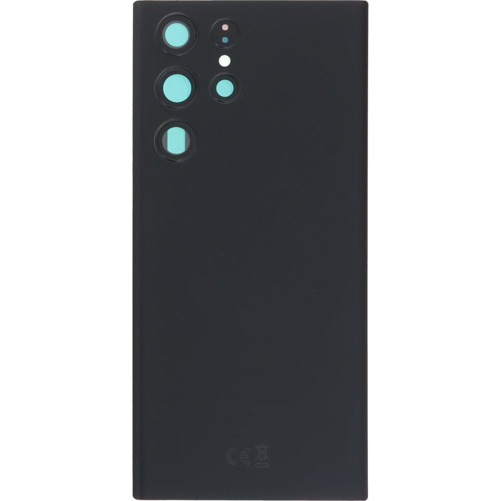 Zadní krytka, zadní sklo pro Samsung Galaxy S22 Ultra 5G, černá