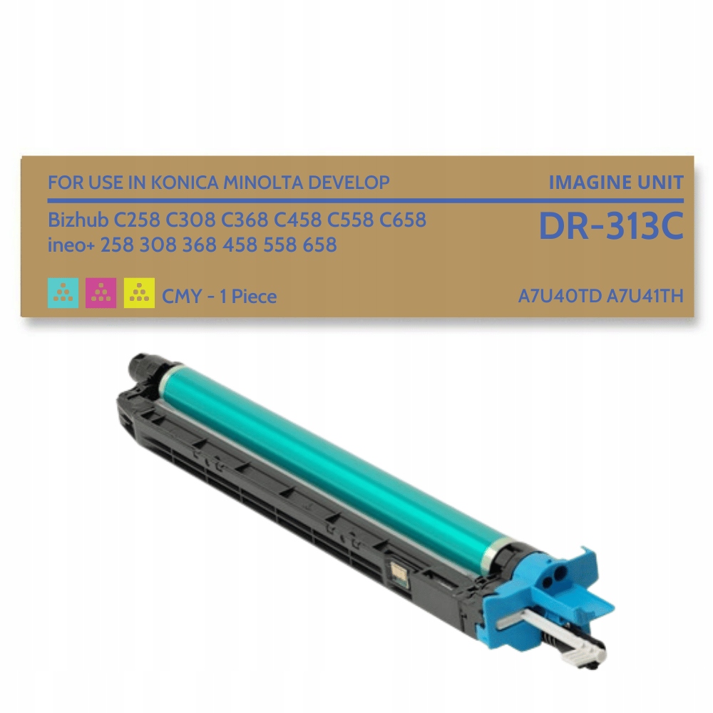 Nowy Bęben DR313C do Konica Minolta Bizhub C258 C308 C368 C458 C558 C558