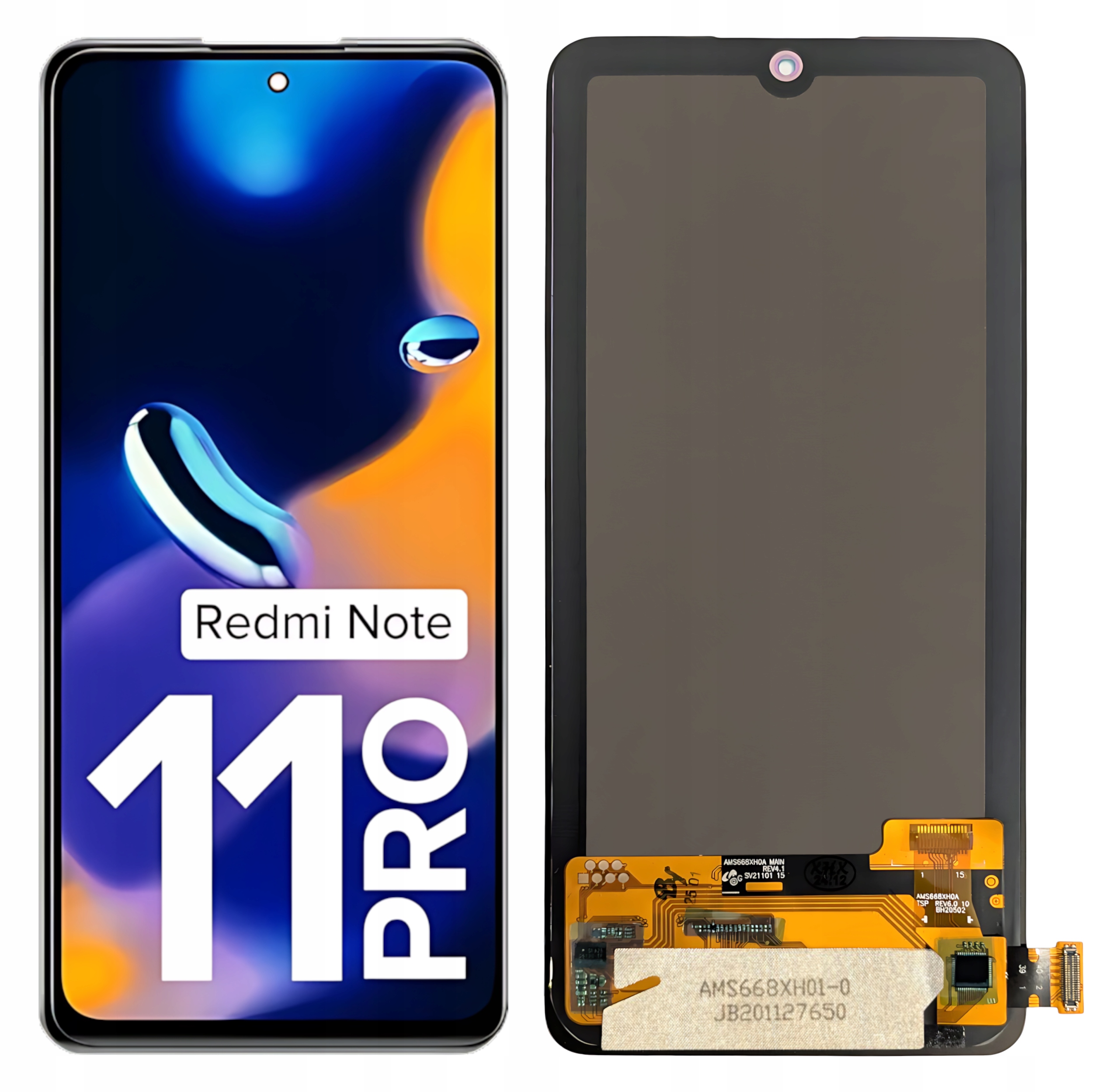 Displej pro Xiaomi Redmi Note 11 Pro 4G LCD Oled displej 2201116TG