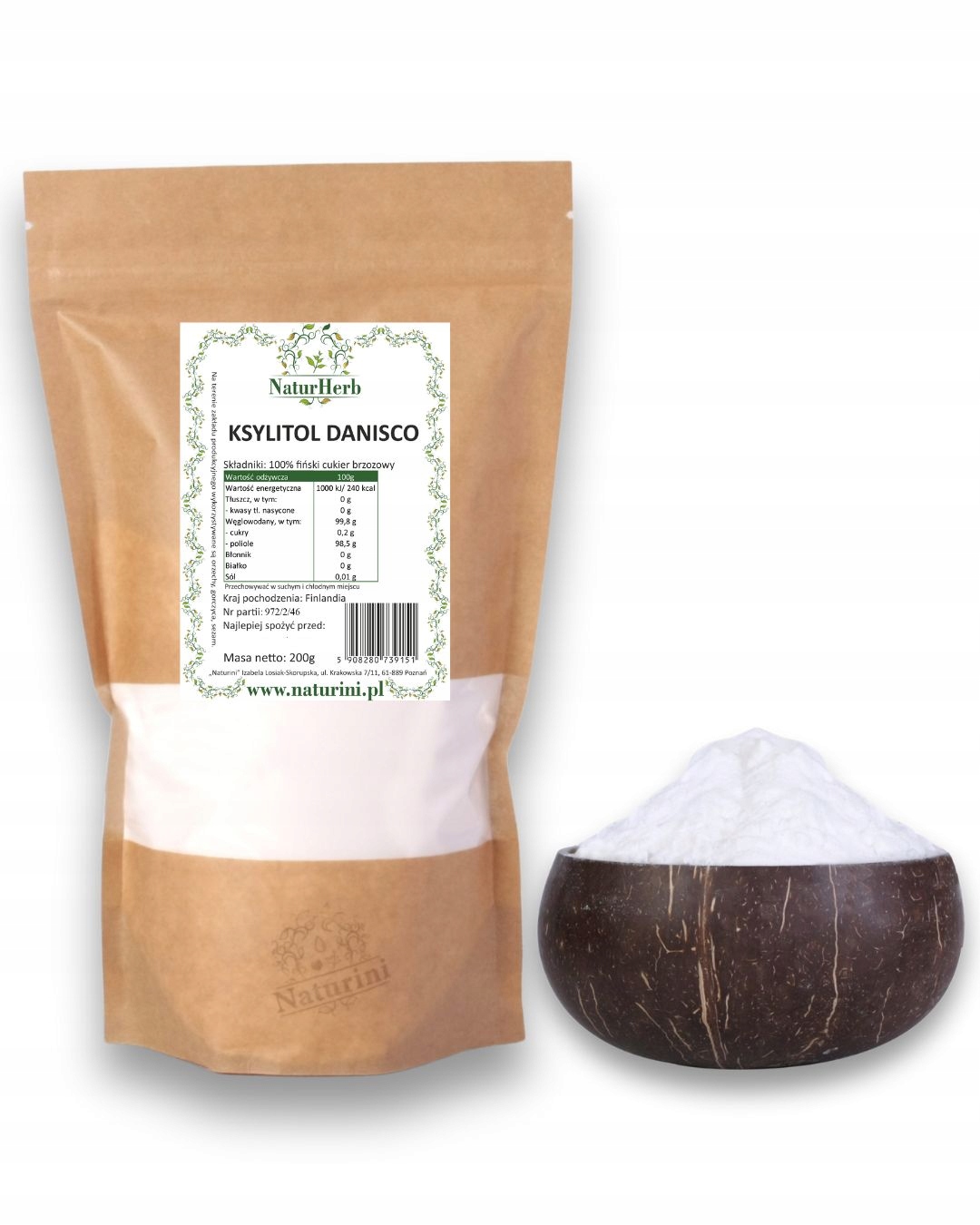 Finský Xylitol Cukr 100% Danisco 1 kg