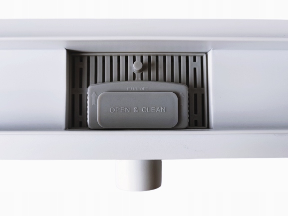 ODPŁYW LINIOWY BIAŁY MATOWY 120 CM 2w1 POD PŁYTKĘ Rodzaj liniowy